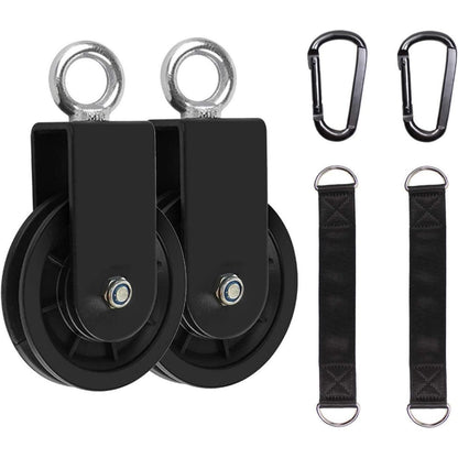 LFJ Umlenkrolle Fitness Set mit Schaukelgurt und