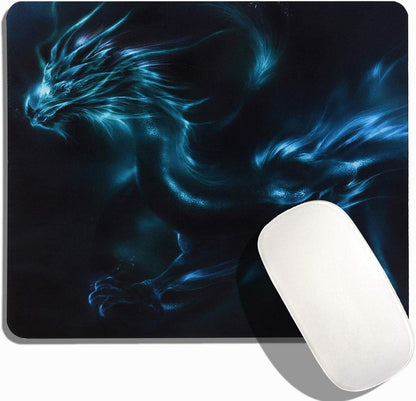 Mauspad Office Mousepad klein 24x20x0,3 cm Motiv Drachen wasserfest rutschfest
