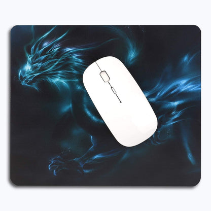 Kleines Mauspad Büro Mousepad Niedliches Design 24x20x0,3cm Drache