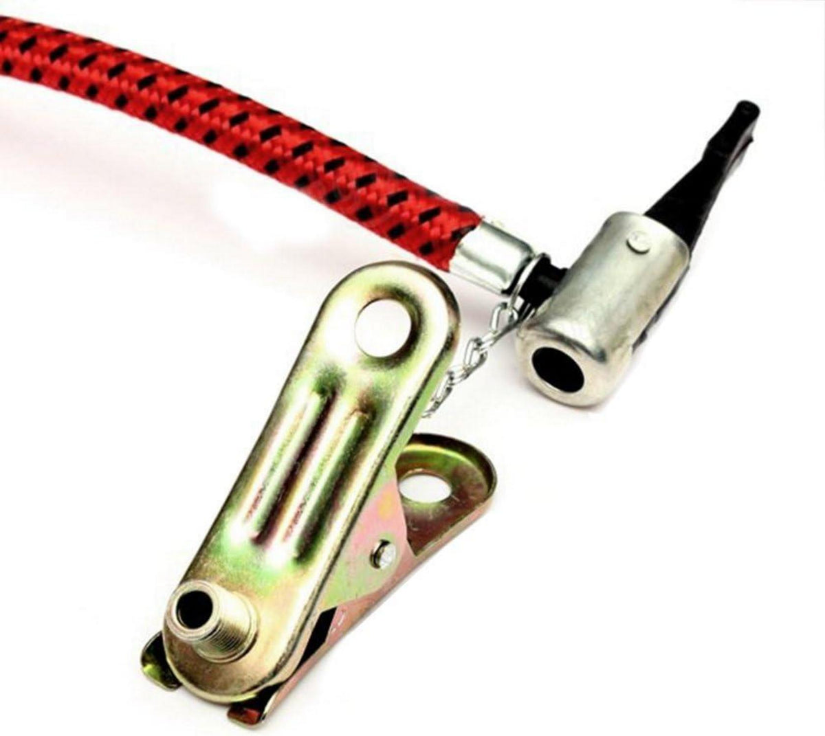 Ersatzschlauch für Fahrrad Luftpumpe 60cm Nylon Metall 7mm - MOVKZACV