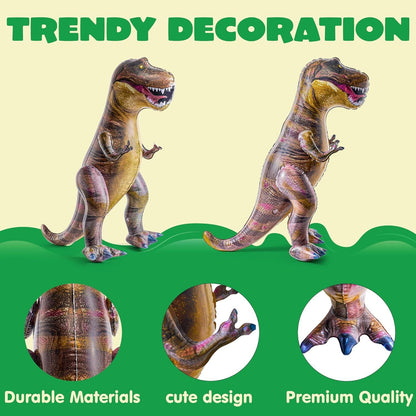 Aufblasbarer T-Rex Dinosaurier 76,2 cm für Party Dekorationen und
