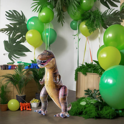 JOYIN 76,2cm Aufblasbarer Dinosaurier T-Rex für Pool Party & Geburtstag, Braun