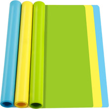 3er Set Silikonmatte 30x40cm Rutschfeste Arbeitsmatte für Gießharz und