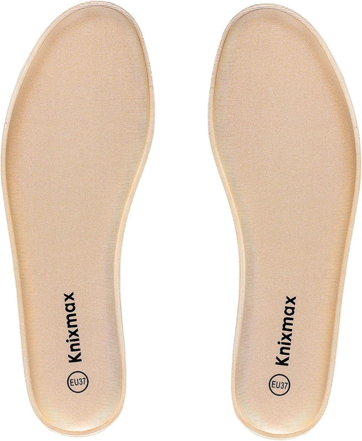 Memory Schaum Einlegesohlen - Weich Beige für Sport 44
