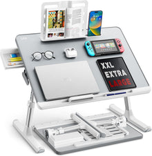 Laptop Tisch höhenverstellbar multifunktional mit Schublade Tablet