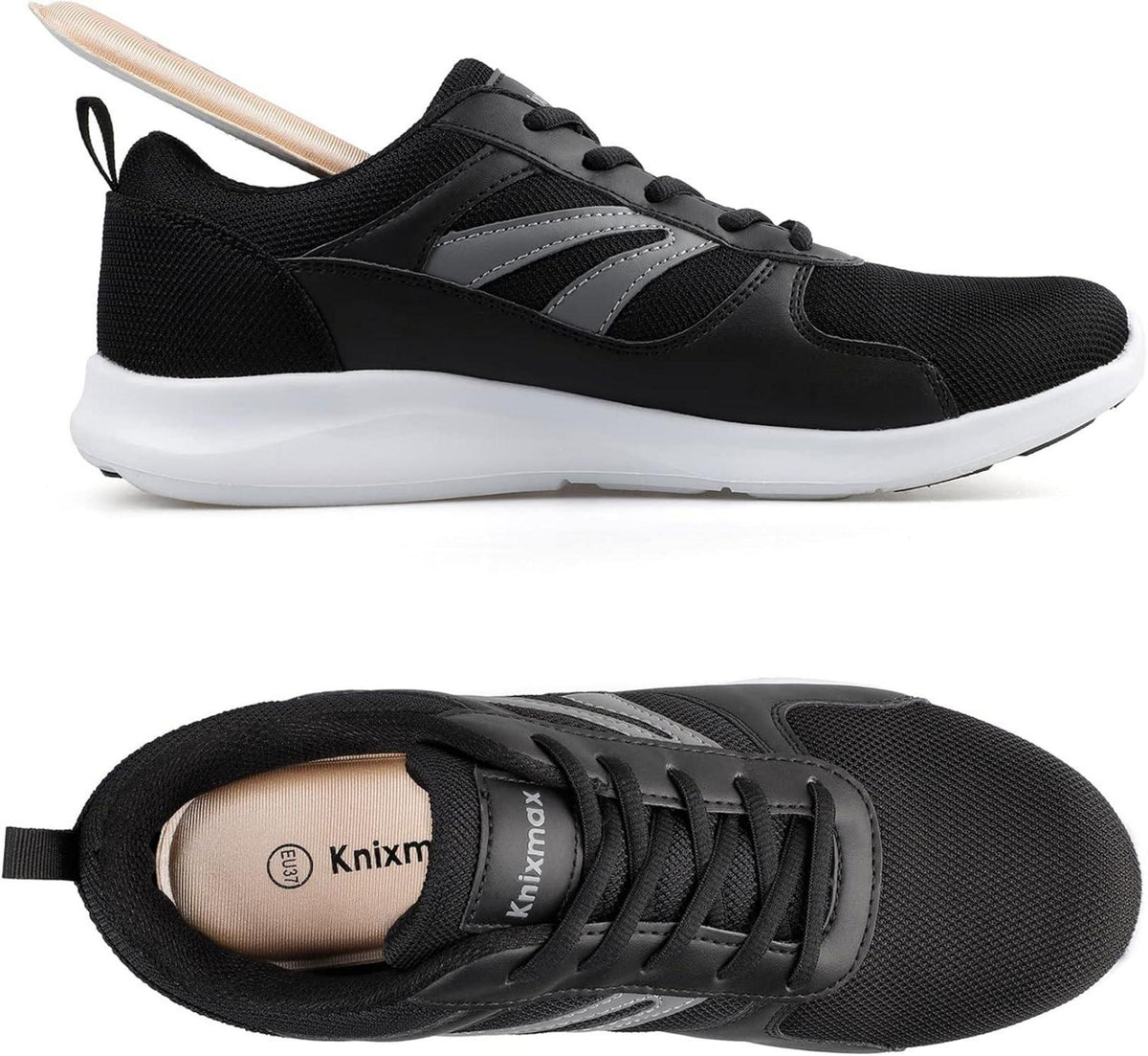 Memory Schaum Einlegesohlen Beige Gr.36-47EU für Sport Damen Herren