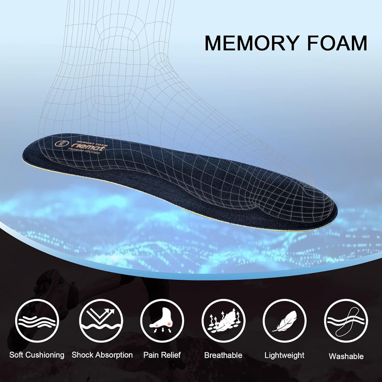 Memory Foam Einlegesohlen Soft-Schaum für Damen Herren Sneaker Stiefel Gr.36-47