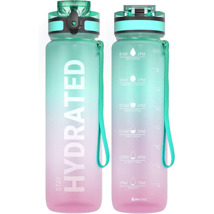 Sahara Sailor Trinkflasche BPA-frei Sport Wasserflasche 1L
