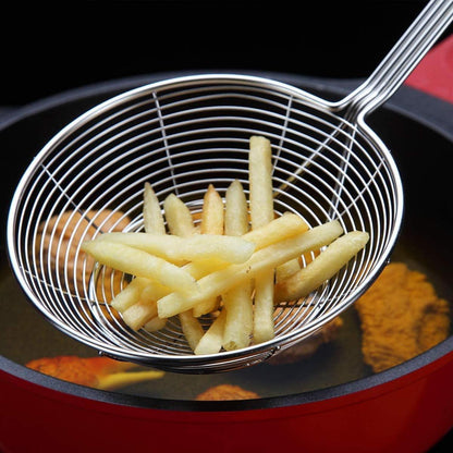 Edelstahl Spider Skimmer Küche Schlitzlöffel Sieb Pasta