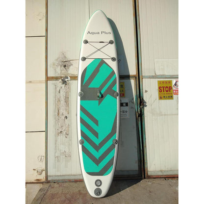 Aufblasbares SUP-Board 335cm mit Paddel & Zubehör, wassergrau