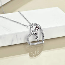 Giraffen Mutter-Tochter Halskette - 925 Sterling-Silber - Geschenkbox