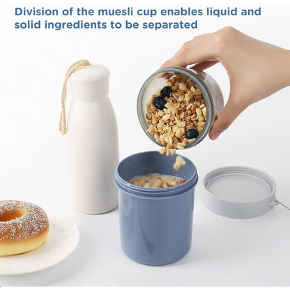 Jim's Store Müslibecher to Go Becher 560ml+310ml