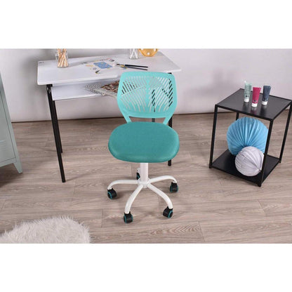 Verstellbarer Bürostuhl Aqua ohne Arm - Ergonomisch & bequem