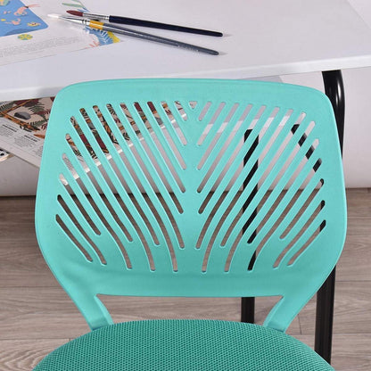Verstellbarer Bürostuhl Aqua ohne Arm - Ergonomisch & bequem