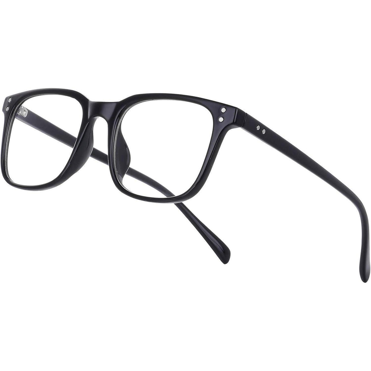 Blaulichtfilter Brille mit Entspiegelung – Klassisch Schwarz