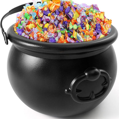 JOYIN Großer schwarzer Halloween-Kessel 19,1 cm