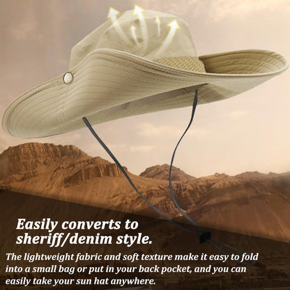 Sonnenhut Herren Fischerhut Safarihut Buschhut UV Schutz
