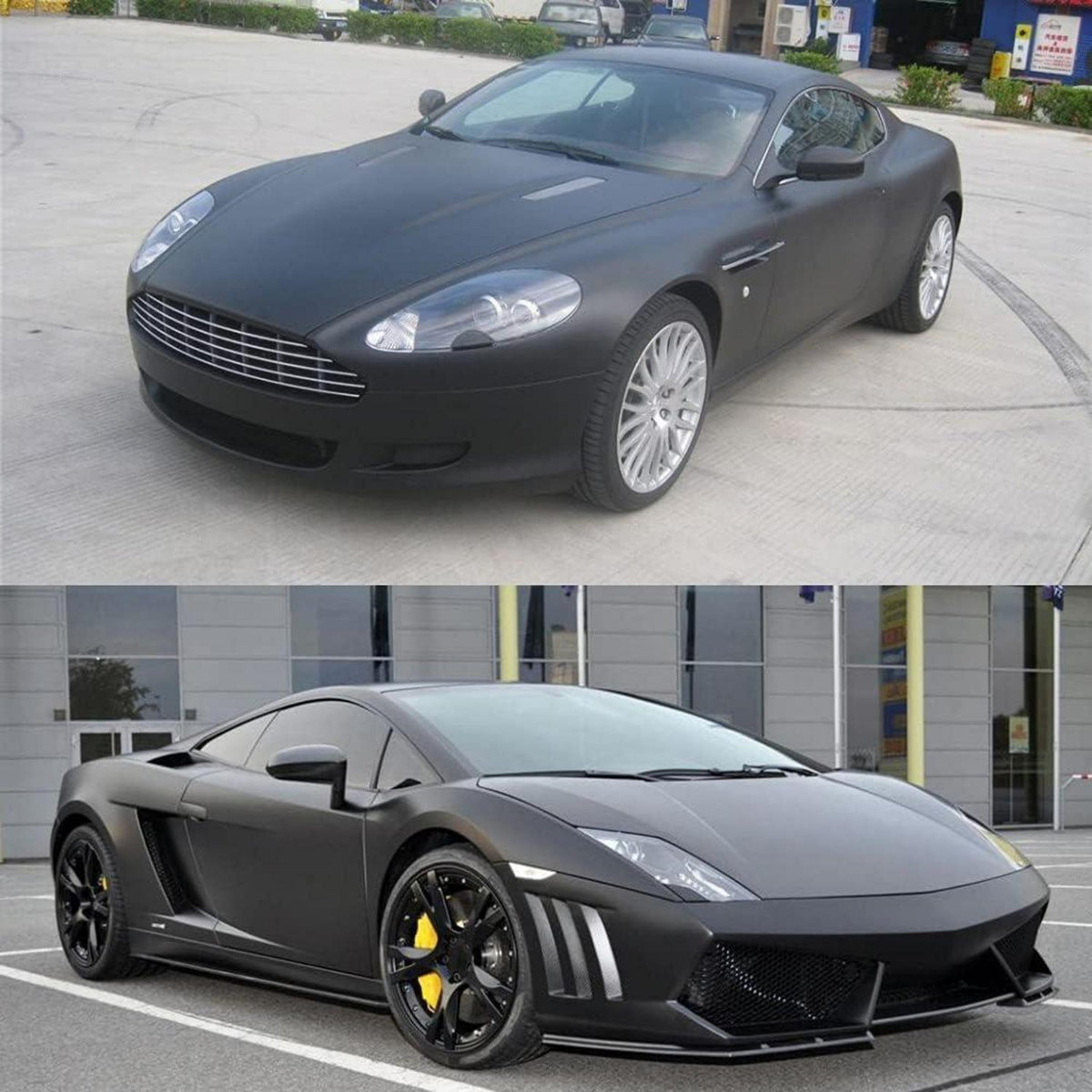 Schwarz Matte Carbon Folie – Blasenfrei & Lackschonend