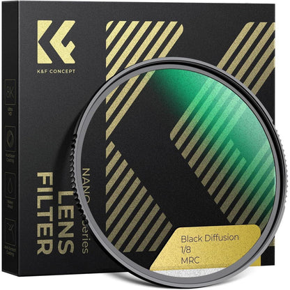 K&F Concept Nano-X 1/8 Black-Mist Filter 67mm Optisches Glas