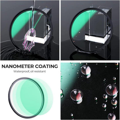 K&F Concept Nano-X Black Mist 1/8 Filter 67mm - Optisches Glas, Nano-Beschichtung, Diffusion Filter