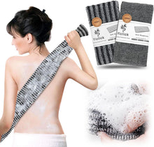 Rückenschrubber Peelinghandschuh Luffa Schwamm Duschschwamm