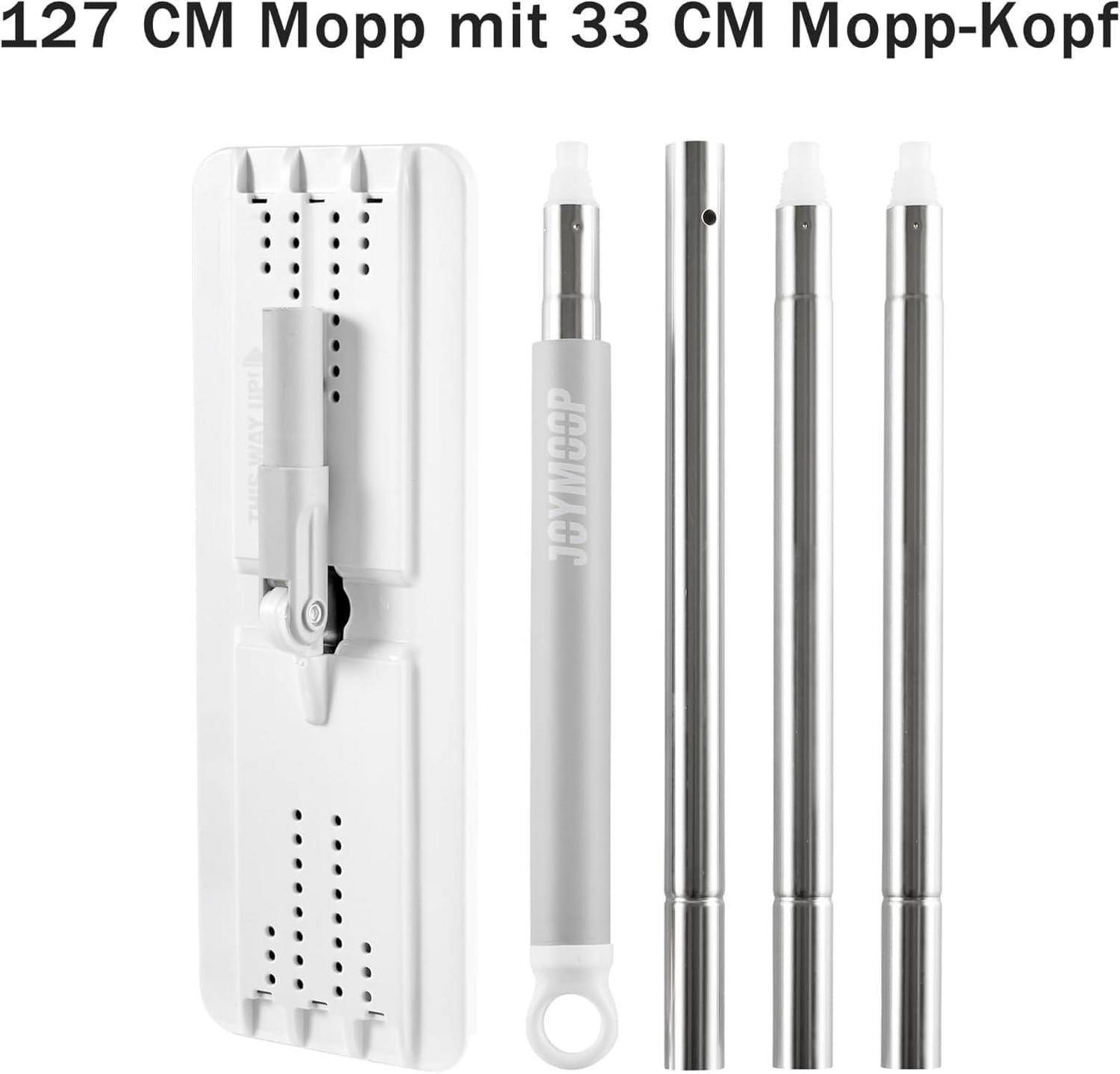 Bodenwischer Mikrofaser Mops Staub Nass Flacher Wischmopp waschbaren