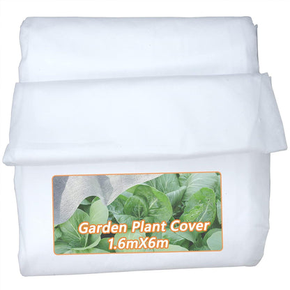 Wintervlies Pflanzen Frostschutz 30g/m² Gartenvlies 1,6mx6m