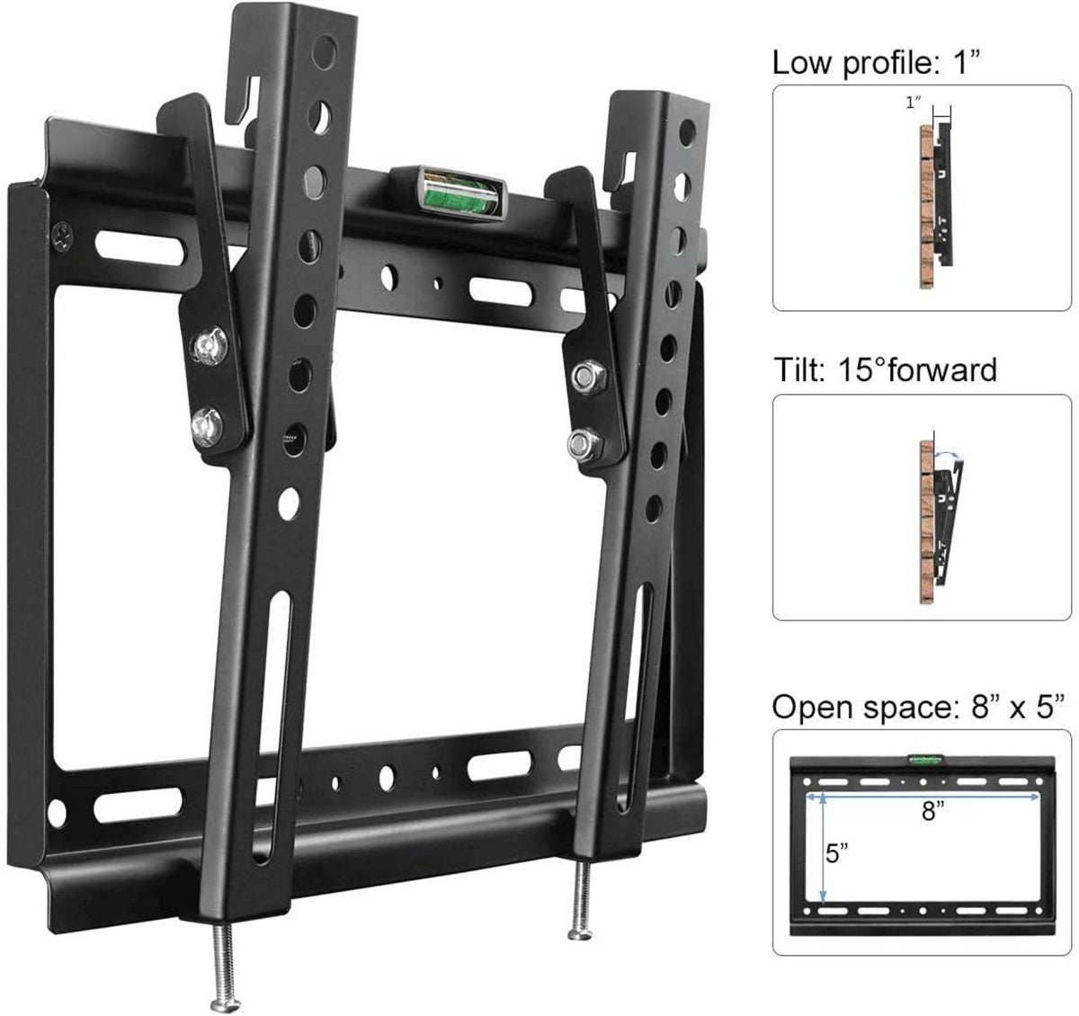 TV Wandhalterung 32 Zoll Neigbar VESA 200x200mm bis 25kg LED LCD OLED