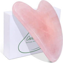 Gua Sha Gesichts-Tool aus Rosenquarz Weihnachtsgeschenke