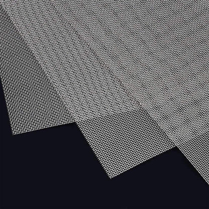 Edelstahl Drahtgitter 4 Stück 30x20cm 1mm Lochung