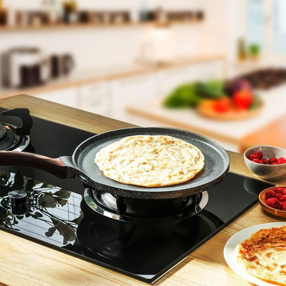 Crepe Pfanne 26cm Antihaft Granit Induktion PFOA-frei