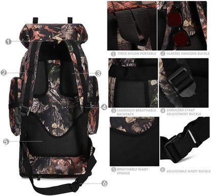 100L Outdoor Trekkingrucksack Herren Molle Tactical Rucksack Survival