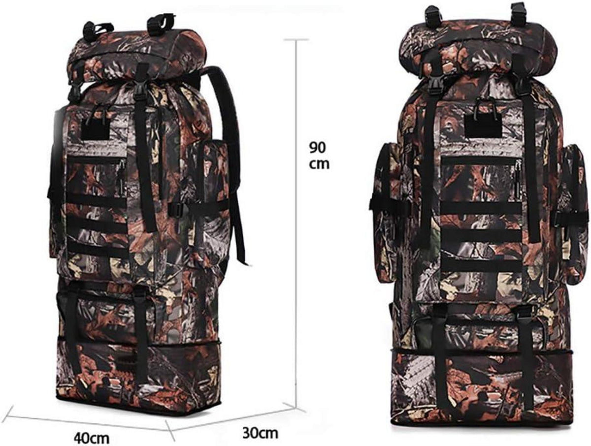 100L Outdoor Trekkingrucksack Herren Molle Tactical Rucksack Survival