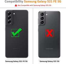 Samsung Galaxy S21 FE 5G Handyhülle Leder Schwarz