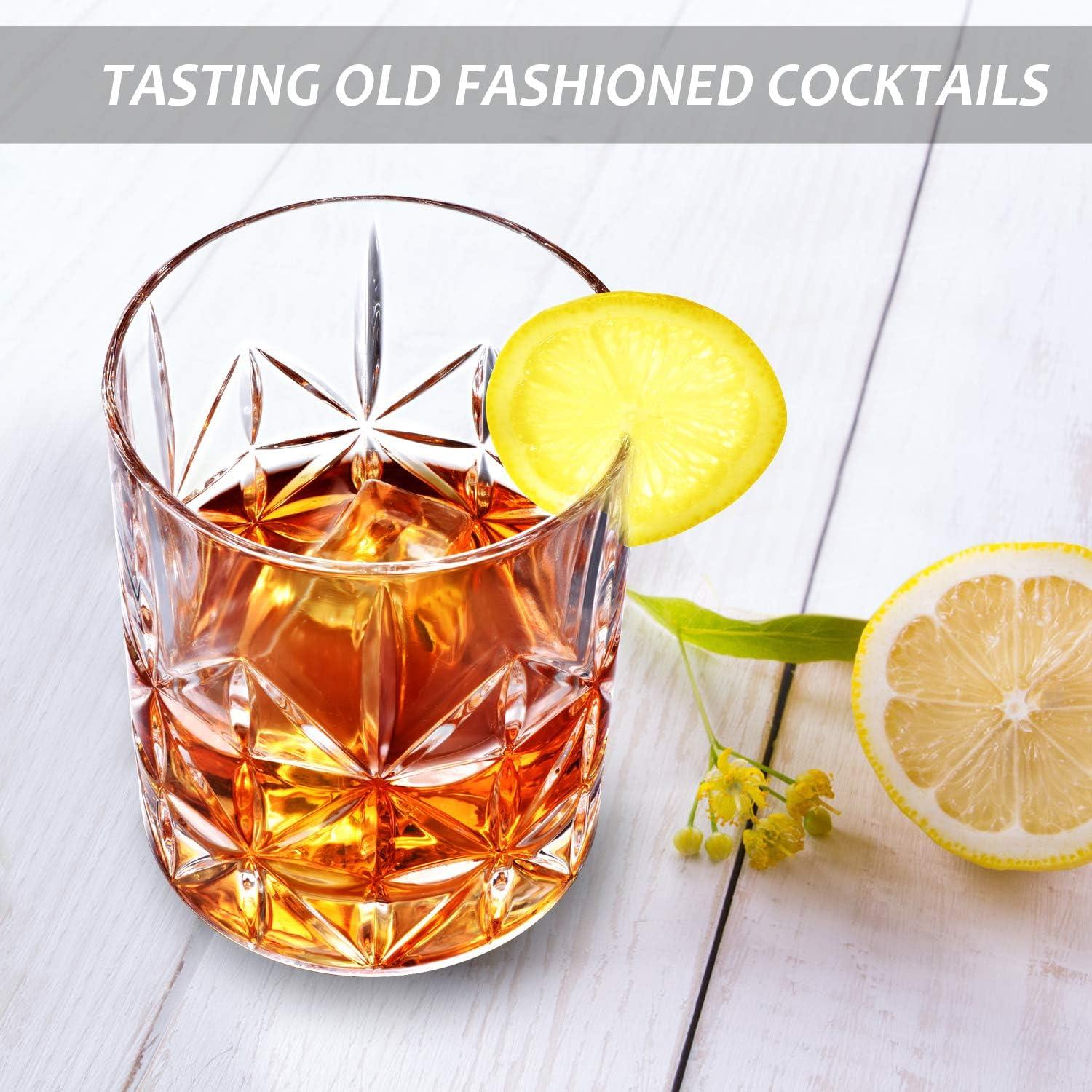Whiskey Gläser 315ml Old Fashioned 4er Set Männergeschenke