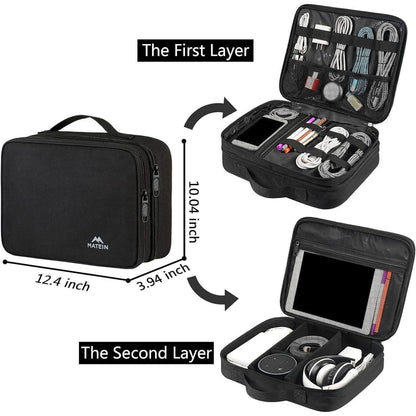 Kabel Organizer für Travel Bag, Wasserabweisend Tech