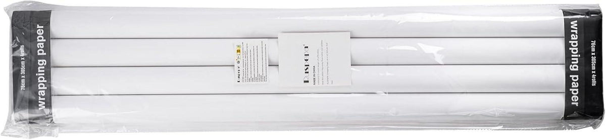Weihnachtspapierrolle Blau Holiday Collection 4 Rollen 76x305cm