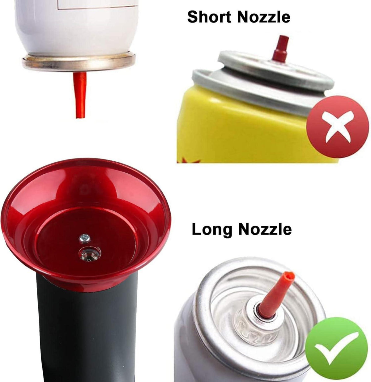 Butan Fackel Küche Feuerzeug mit einstellbarer Flamme für Desserts