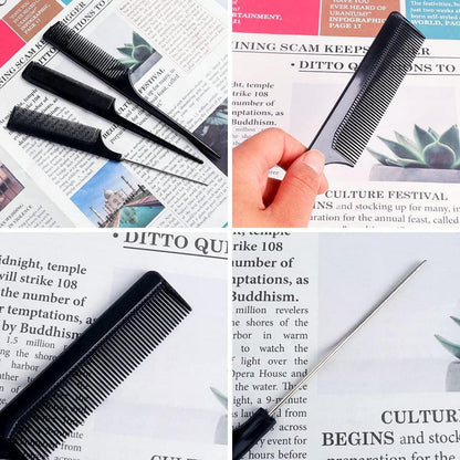 10-teiliges Herrenkamm-Set professionell für Frisuren, Bartpflege & Reisen