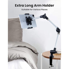 Verstellbarer Tablet-Halter mit langem Arm – Für Bett, Schreibtisch & Küche