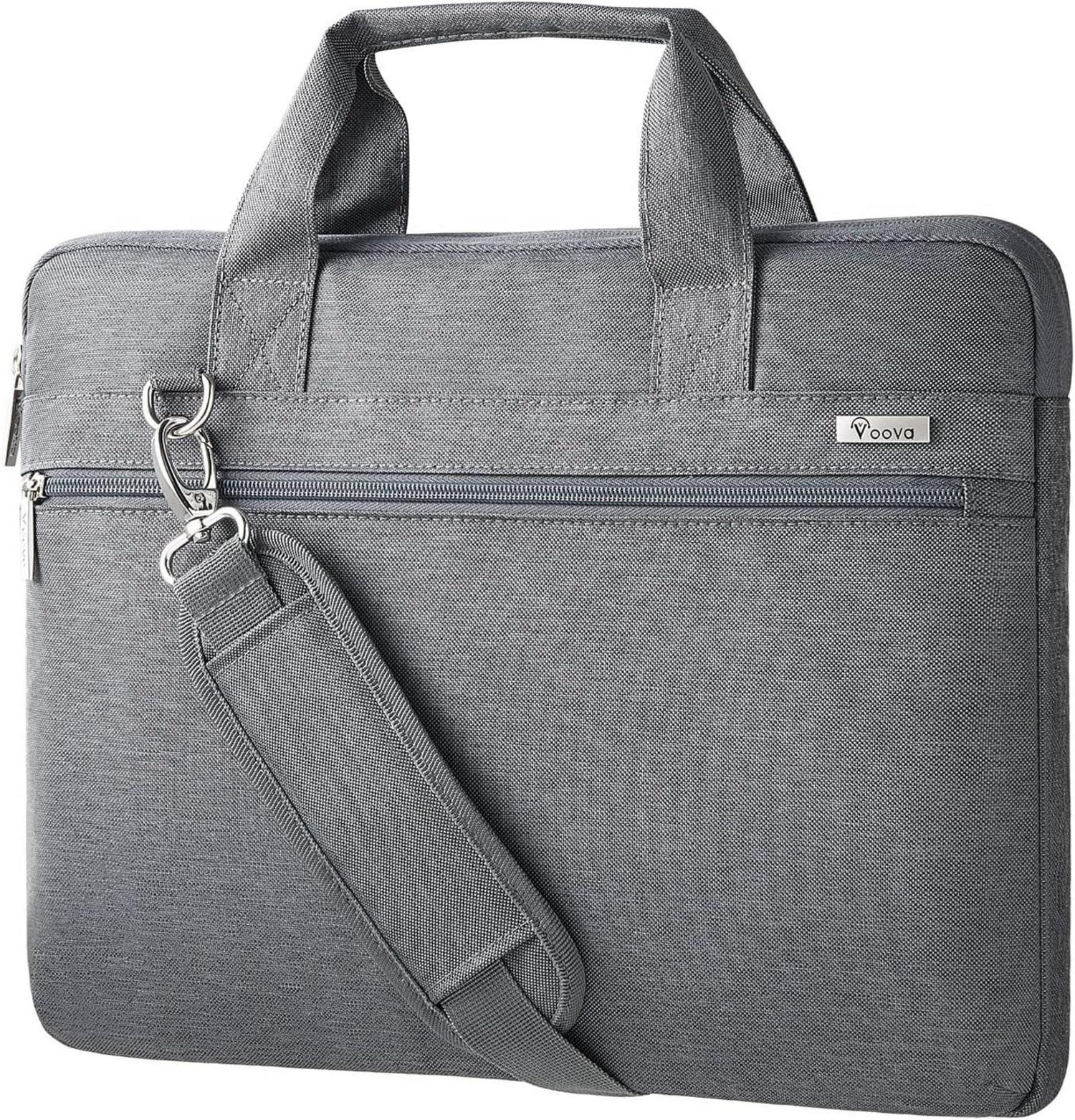 Voova Laptoptasche 360°Schutz 13-17,3 Zoll Wasserdicht Umhängetasche