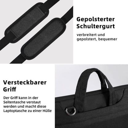 Voova Laptoptasche 13 14 Zoll Wasserdicht Stoßfest
