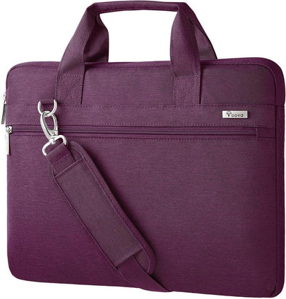 Voova Laptoptasche 360° Schutz 13-17,3 Zoll Wasserdicht Umhängetasche