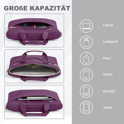 Voova Laptoptasche 360°Schutz 17,3 Zoll Wasserdicht