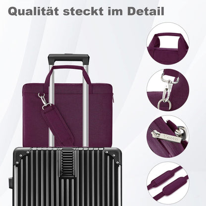 Laptoptasche 360°Schutz 13 14 15,6 16 17,3 Zoll Wasserdicht Stoßfest