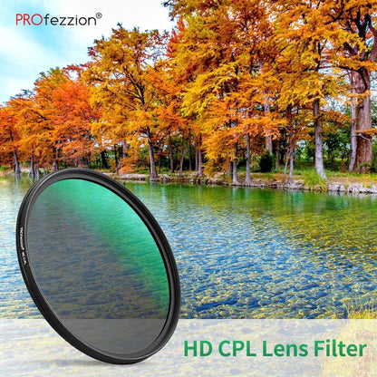 PROfezzion 49MM Polarisationsfilter Ultra Schlank Mehrfach