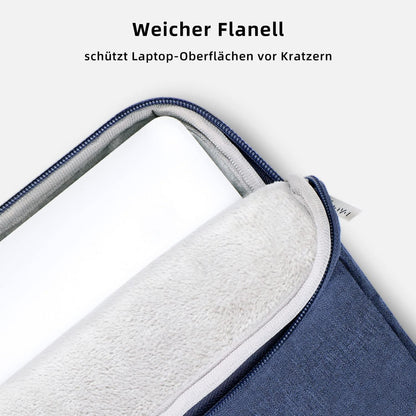 Voova Laptoptasche 13-14 Zoll Wasserdicht Stoßfest Blau