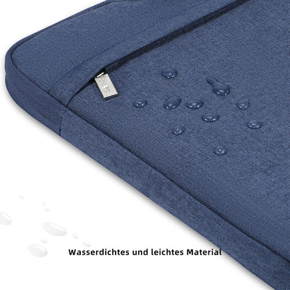 Voova Laptoptasche 13-14 Zoll Wasserdicht Stoßfest Blau