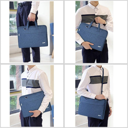 Voova Laptoptasche 13-14 Zoll Wasserdicht Stoßfest Blau
