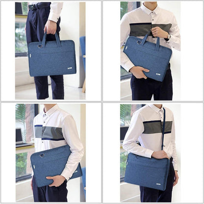 Voova Laptoptasche 13 14 Zoll Blau Leicht Wasserdicht Stoßfest